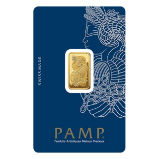 5 g Goldbarren | PAMP Fortuna