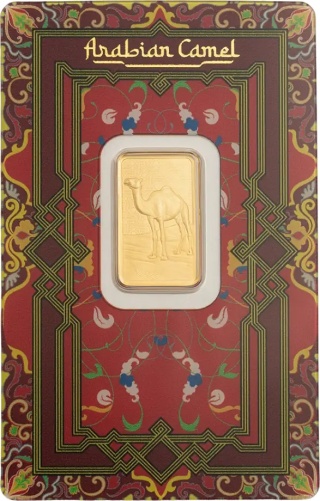 5g Goldbarren | PAMP | Arabisches Kamel | Anhänger