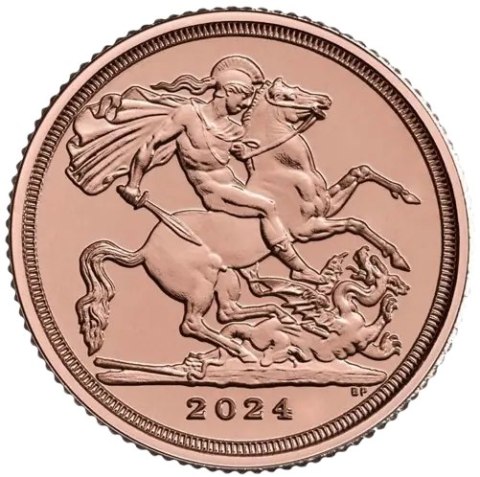 Quarter Sovereign Karl III. Goldmünze | 2024