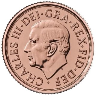 Quarter Sovereign Karl III. Goldmünze | 2024