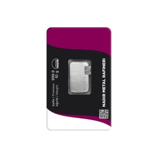 Nadir Metal Rafineri 10 g Silberbarren