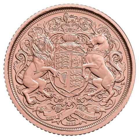 Gedenk-Halbsovereign Charles III Goldmünze | 2022