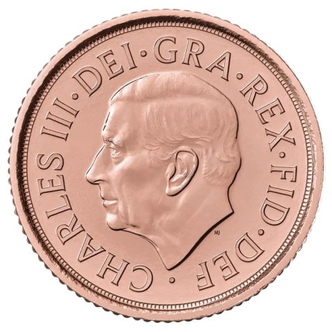 Gedenk-Halbsovereign Charles III Goldmünze | 2022