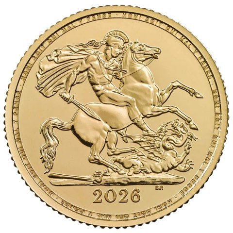 Halbsovereign Charles III Goldmünze | 2026
