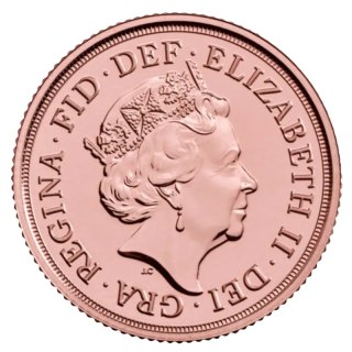 Sovereign Elisabeth II Goldmünze | 2022