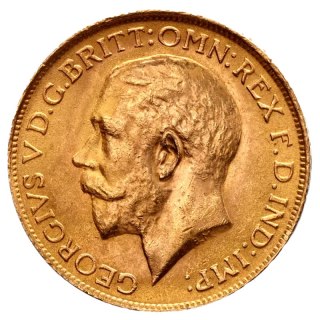 Sovereign König Georg V Goldmünze | 1911 - 1932