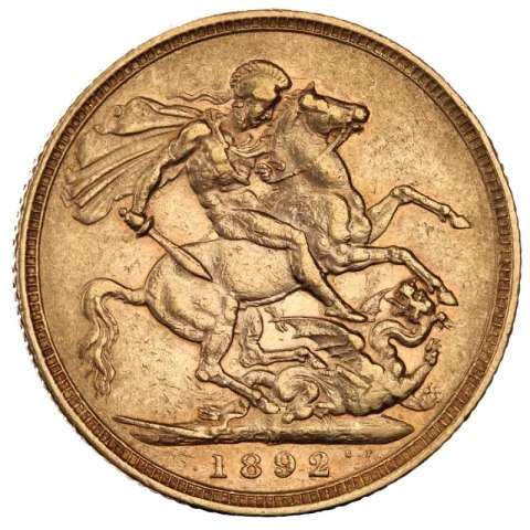 Sovereign Königin Victoria Jubiläum Goldmünze | 1887 - 1893