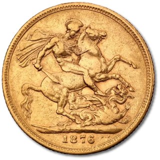 Sovereign Königin Victoria „Young Head“ Goldmünze | 1838 - 1887