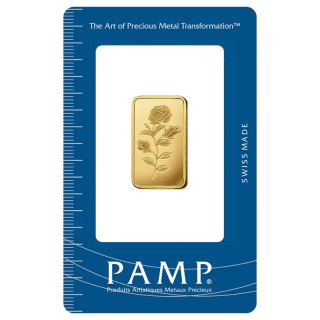 10 g Goldbarren Rosa | PAMP Suisse
