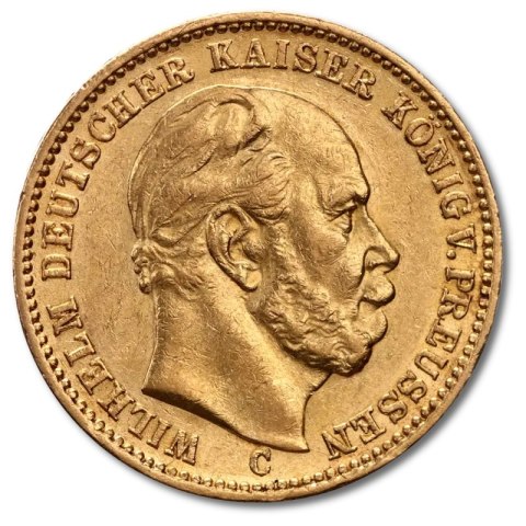 20 Mark Deutscher Kaiser und König von Preußen Wilhelm I Goldmünze | 1871 - 1888