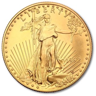 1 oz American Eagle Goldmünze | Gemischte Jahrgänge