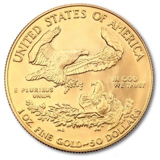 1 oz American Eagle Goldmünze | Gemischte Jahrgänge