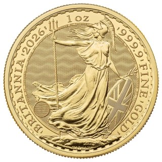 1 oz Britannia Charles III Goldmünze | 2026