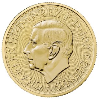 1 oz Britannia Charles III Goldmünze | 2026