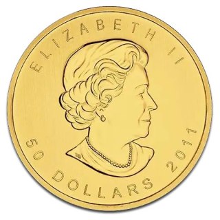 1 oz Maple Leaf Goldmünze | Gemischte Jahrgänge | 2. Wahl