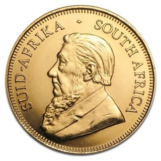 1 oz Krugerrand Goldmünze | 2. Wahl | Gemischte Jahrgänge