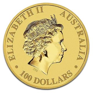 1 oz Australian Kangaroo Nugget Goldmünze | Gemischte Jahrgänge